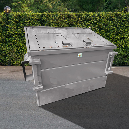 Guardian 3 Cubic Yard Bear Proof Steel Front Load Dumpsters