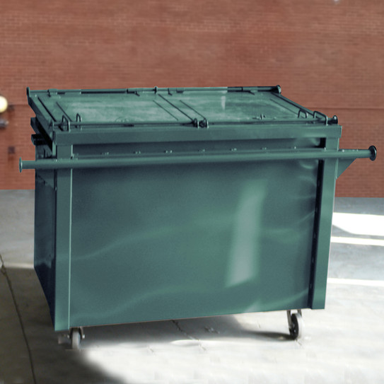 Guardian 2 Cu. Yd. Bear Proof Steel Rear Load Dumpsters