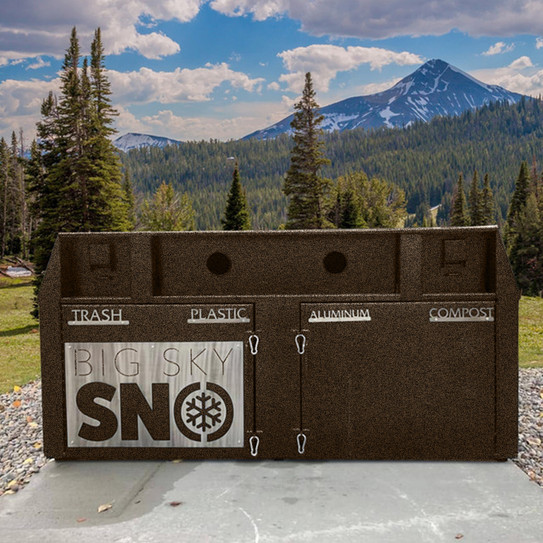 Jackson Peak - 2 Top Refuse Doors and 2 Top Recyclables