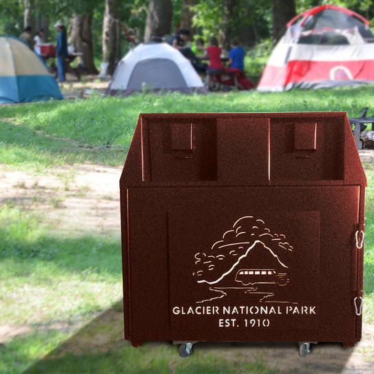 Jackson Peak 2 Top Refuse Doors and 1 Bottom service door