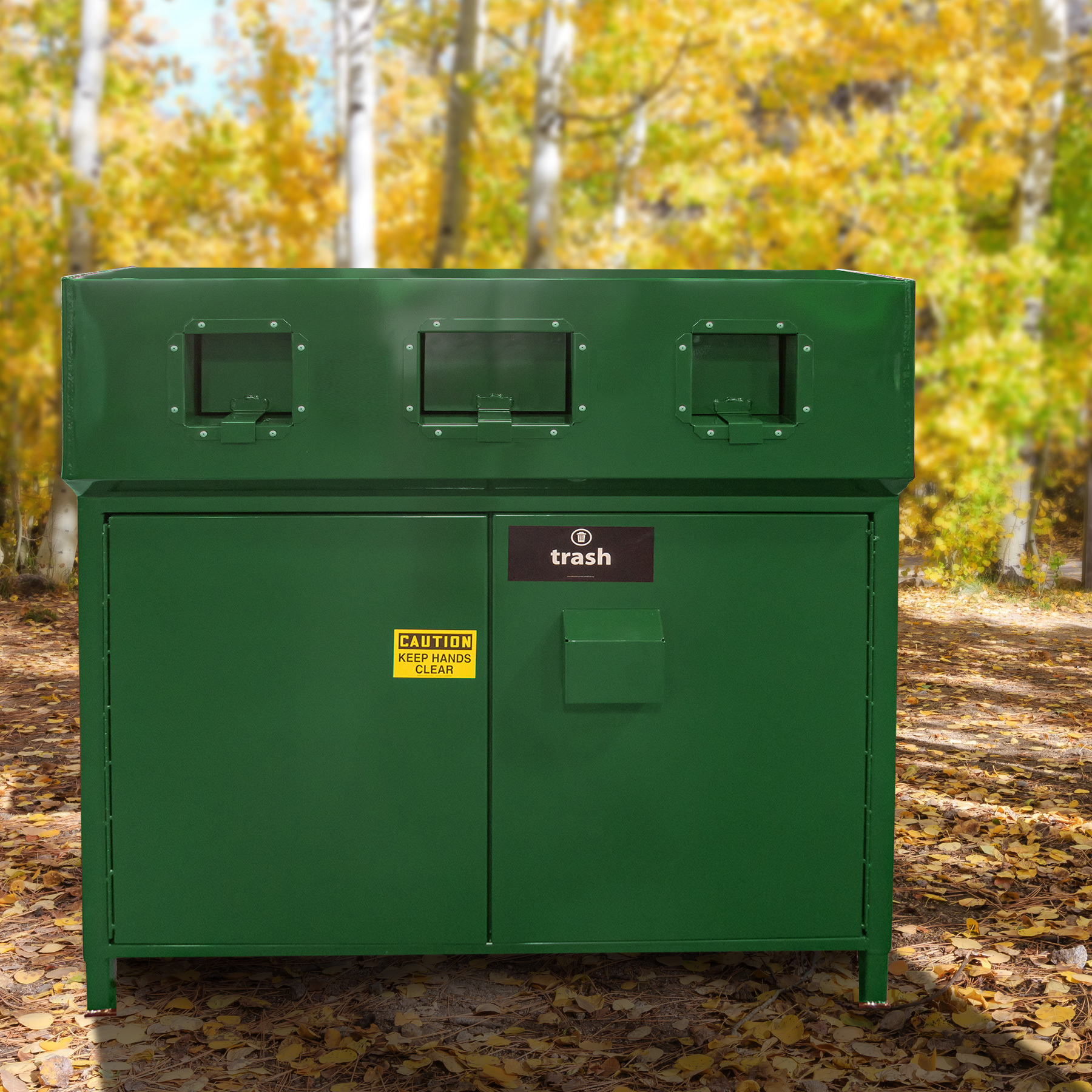 Bearicuda Acadia Bear-Resistant Trash Container