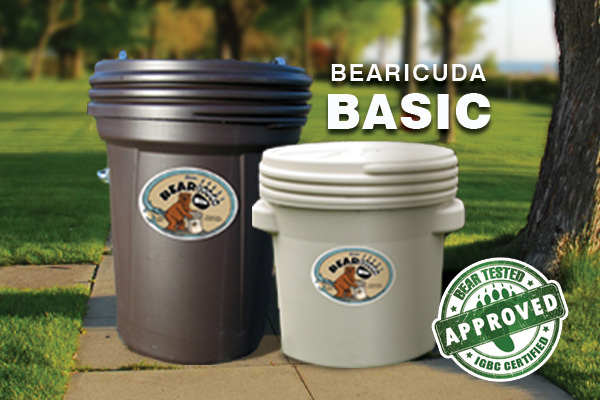 Bearicuda Basic Bear-resistant Can