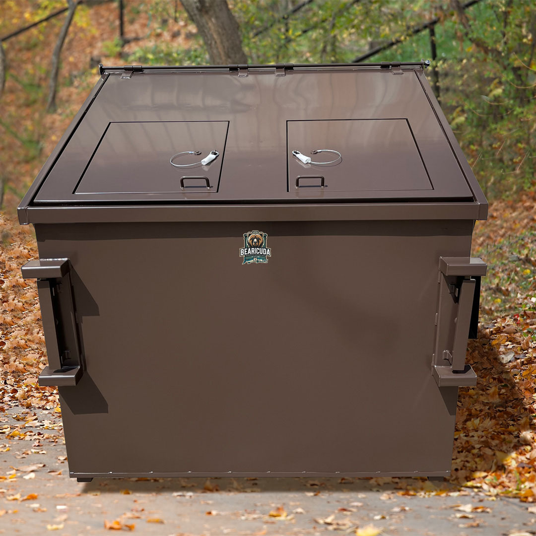 Bearproof Metal Dumpster