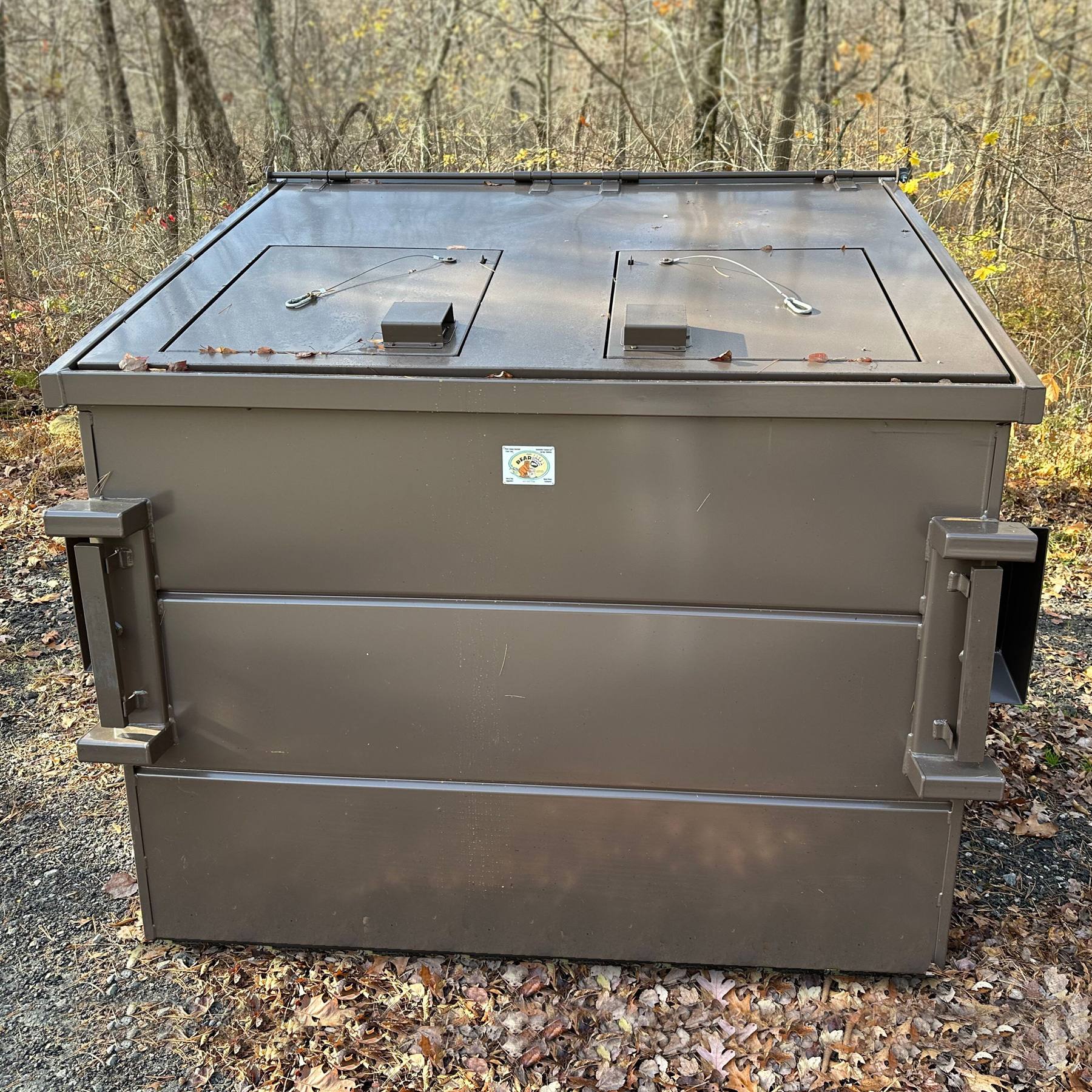 Bearicuda Guardian Bearproof Metal Dumpster