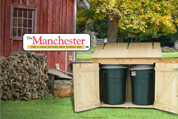 Canterbury cedar storage enclosure