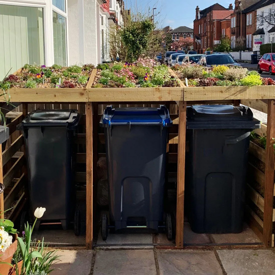 improper and unsecure trash bins attract bears