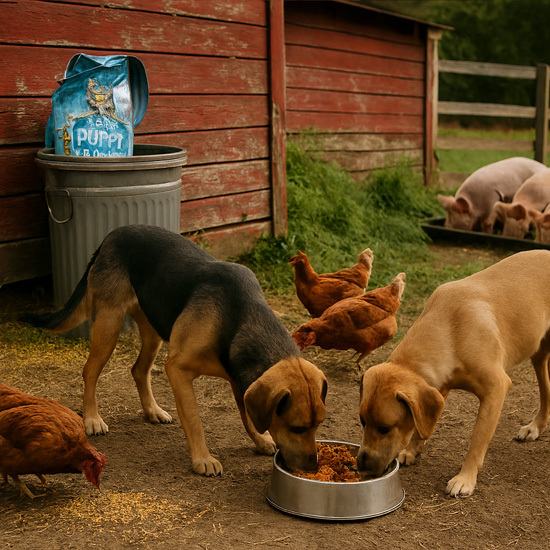 pet food will attract bears