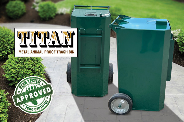 Bearicuda Titan Animalproof Trash Can
