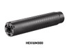 SIG Hexium300 Titanium .300BLK Flow Suppressor | Direct Thread HUB Compatible