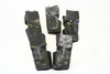 Police Trade-In Holster Lot – 5 Black Leather Basketweave Holsters LH/RH Mix