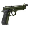Beretta 92FS OD Green Threaded Barrel Pistol w/ 2x 18rd Magazines