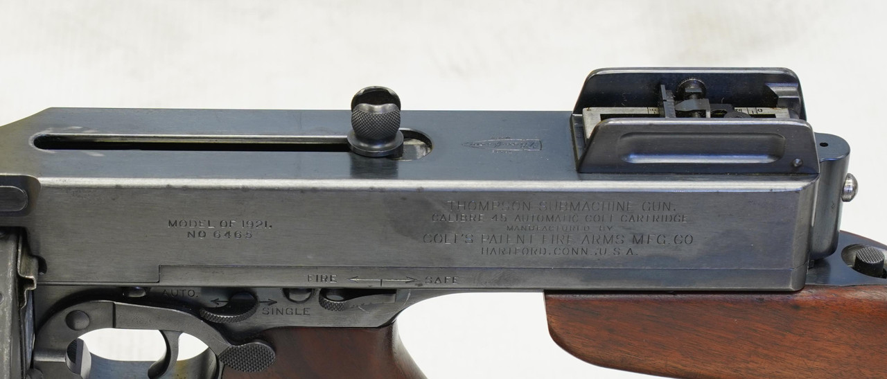 Colt 1921AC Thompson .45 ACP Submachine Gun | Transferable