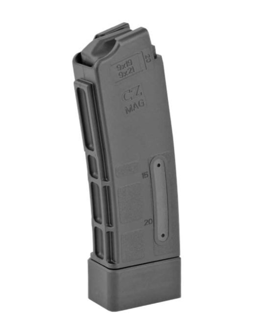 CZ Scorpion 20-round 9mm Magazine w/ Window