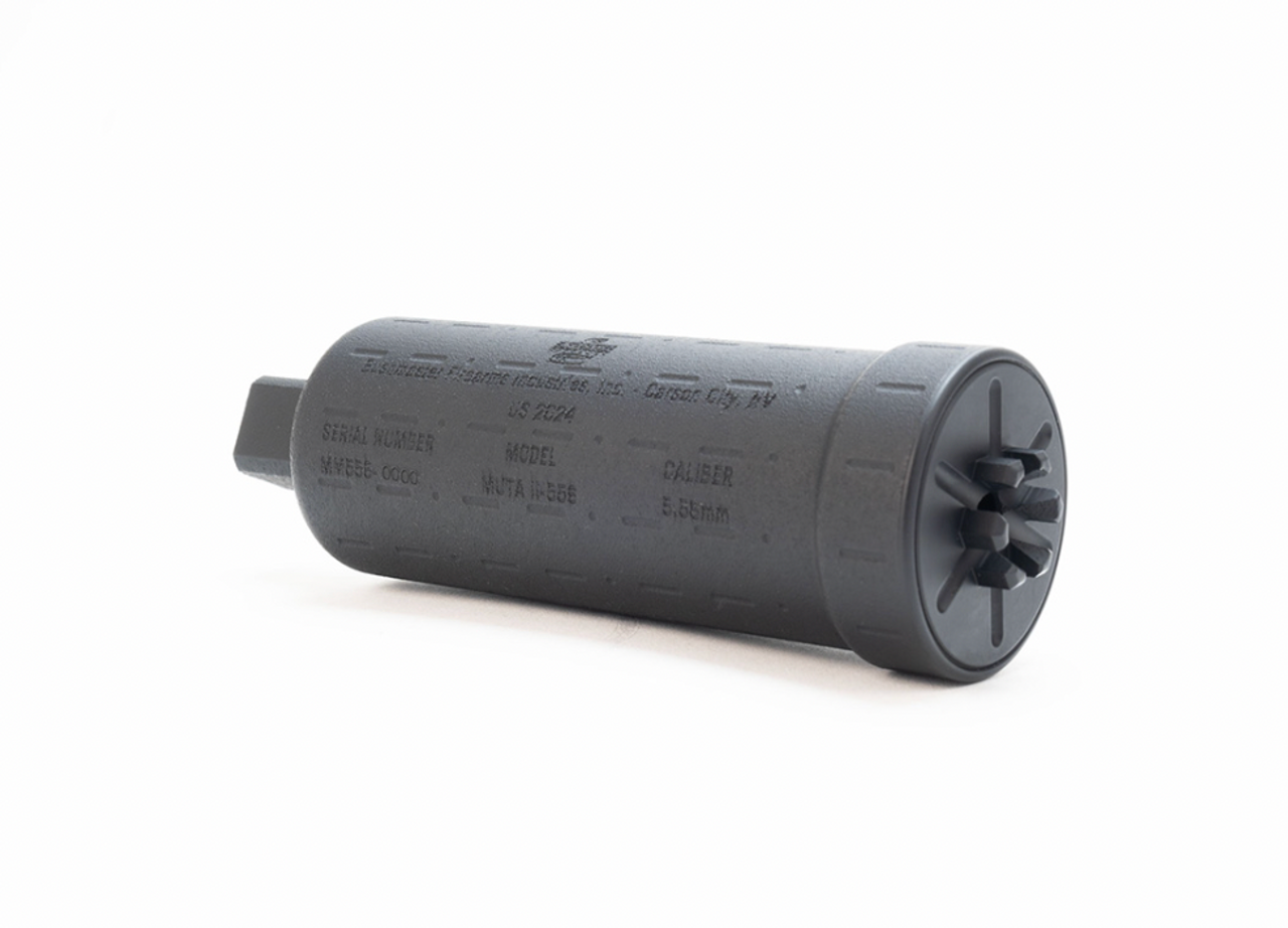 shihara・Form Pierce15 Bushmaster Muta-2 Thread-On 5.56mm Suppressor | 1/2x28