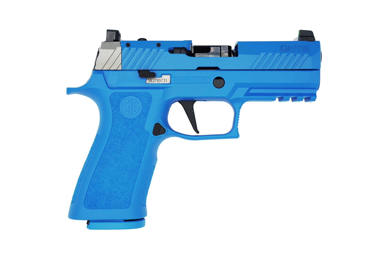 SIG P320 Carry 9mm Semi-Auto NLTA Blue Pistol | Simunition FX