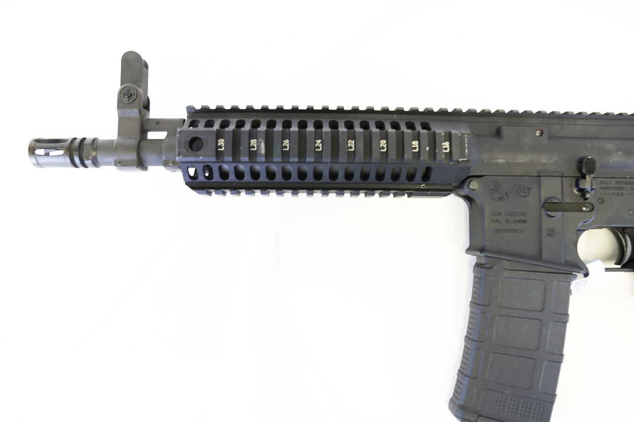 Colt SCW Carbine 5.56mm Semi-Auto 10.3" Monolithic Short Barrel Rifle w/ Side Folding Stock - USED PD TRADE