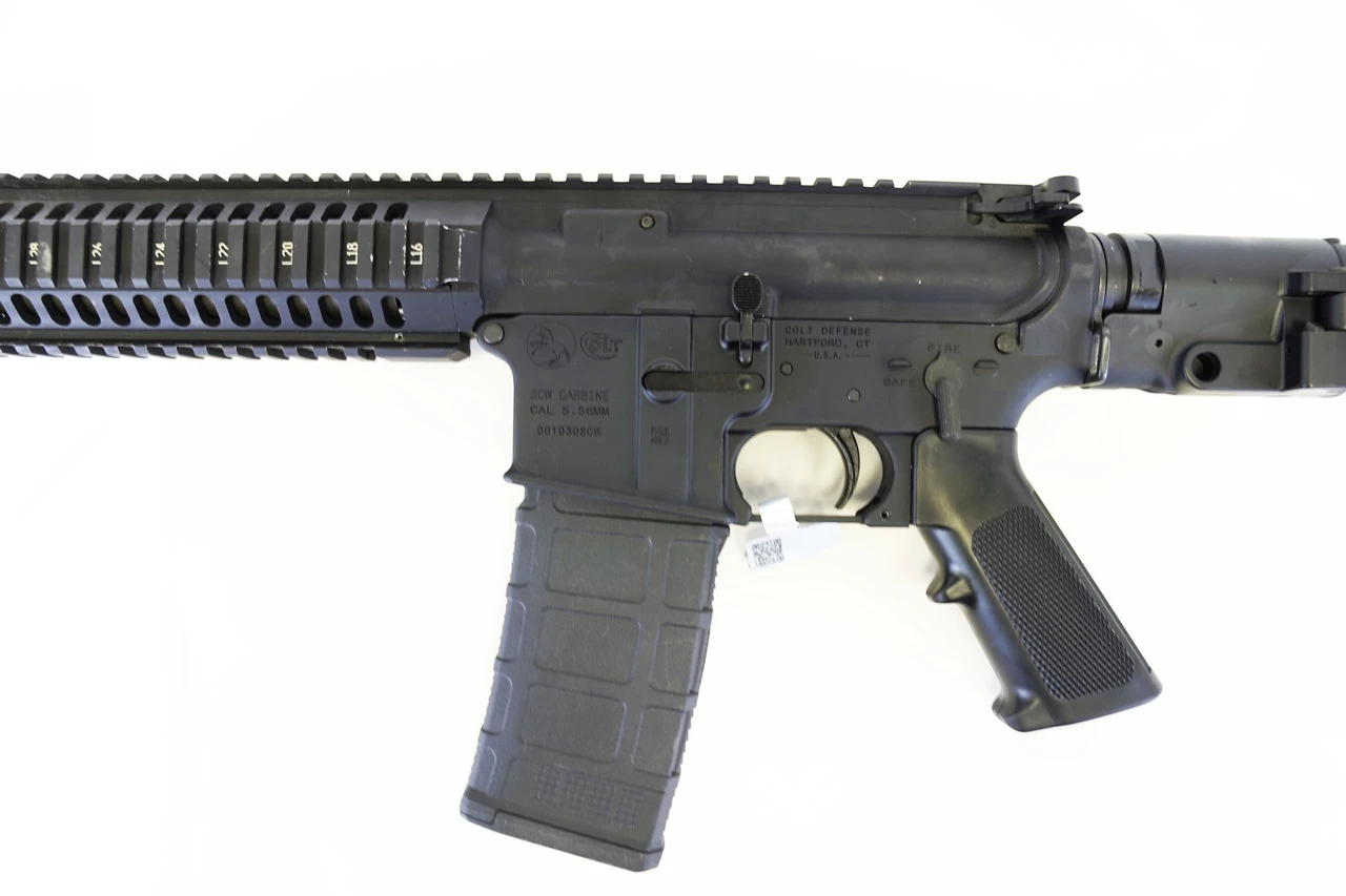 Colt SCW Carbine 5.56mm Semi-Auto 10.3" Monolithic Short Barrel Rifle w/ Side Folding Stock - USED PD TRADE