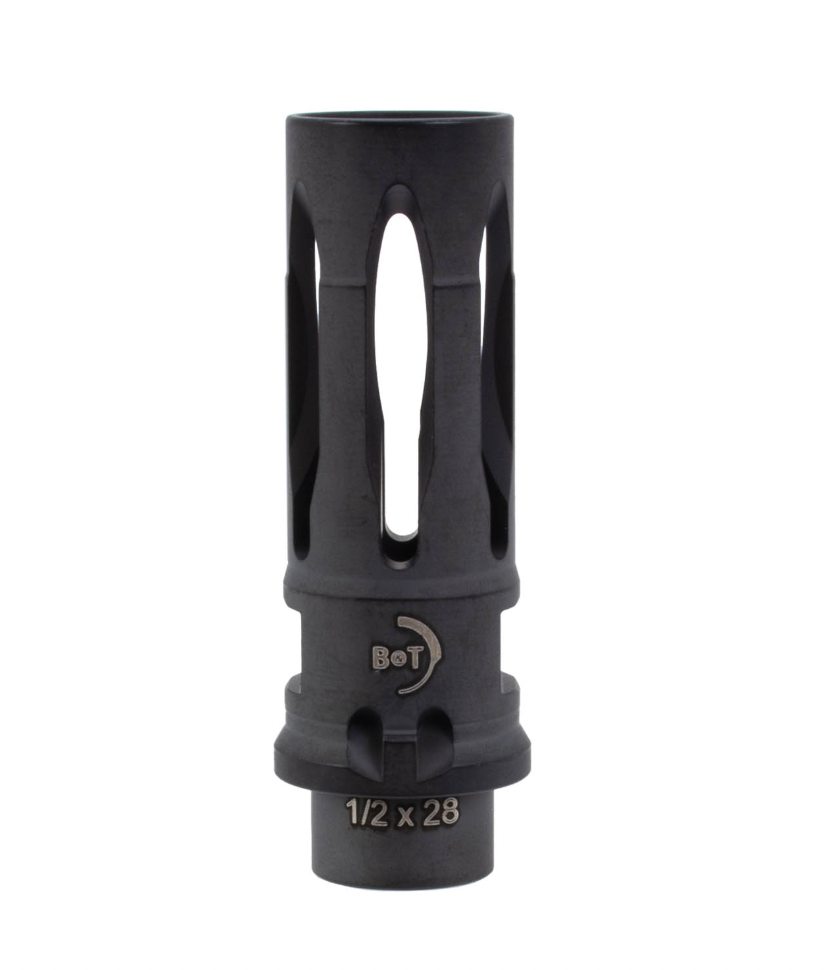 B&T 5.56mm 1/2x28 Closed Tine Flash Hider for Rotex/SureFire Suppressors