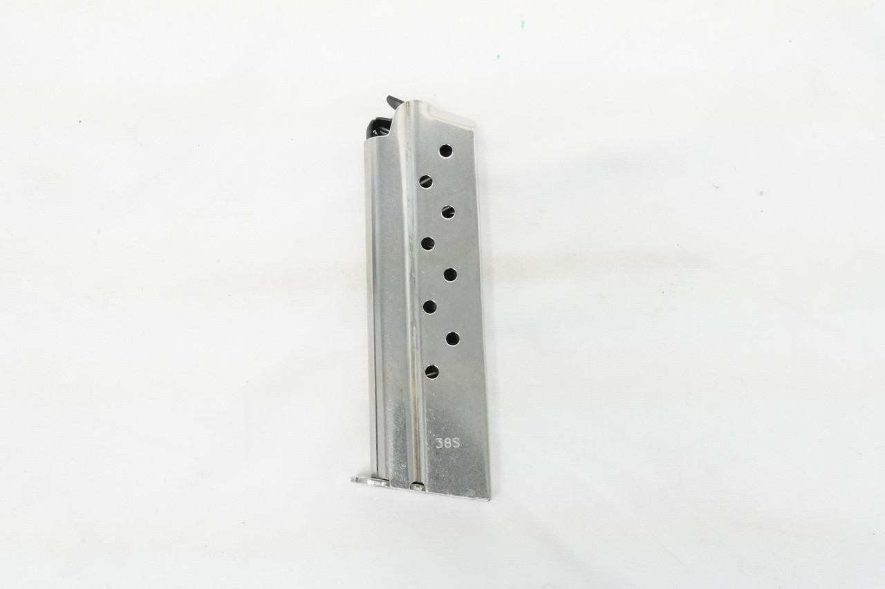 Colt 1911 9-Round .38 Super Magazine | Stainless Steel