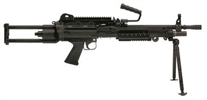 FN M249 Para SAW 5.56mm Belt-Fed Machine Gun FN M249 Para SAW 5.56mm Belt-Fed Machine Gun