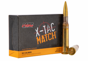 PMC .50 BMG 740 Grain XTAC Match Full Metal Jacket - 10 Round Box PMC .50 BMG 740 Grain XTAC Match Full Metal Jacket - 10 Round Box