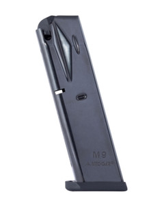 Mec-Gar Beretta 92/M9 Series 10-round 9mm Magazine Mec-Gar Beretta 92/M9 Series 10-round 9mm Magazine