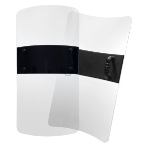Damascus Rectangle Riot Control Shield Damascus Rectangle Riot Control Shield
