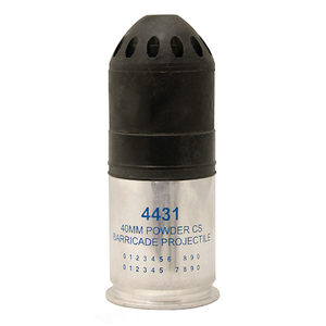 CTS 4431 40mm CS Powder Barricade Penetrator Round CTS 4431 40mm CS Powder Barricade Penetrator Round