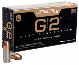 Speer Gold Dot G2 Duty  9mm Ammo 147 Grain Jacketed Hollow Point