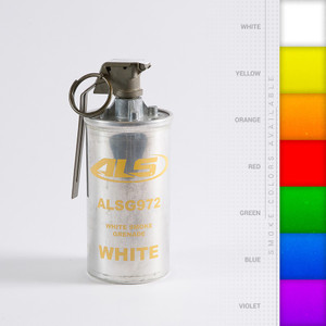 ALS Continuous Discharge Smoke Grenade ALS Continuous Discharge Smoke Grenade