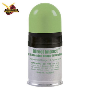 DefTec 6326LE 40mm Marking Crushable Foam Round | Extended Range