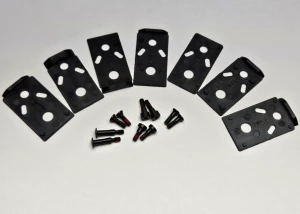 Smith & Wesson M&P 2.0 CORE Optic Mounting Plates & Screw Kit for Popular Red Dot Sights