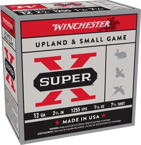 Winchester Super X 12-Gauge 7.5 Shot 2.75-Inch Shotgun Shells