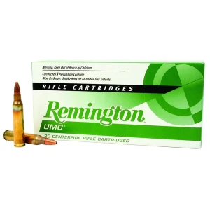 Remington UMC .223 50-Grain JHP Ammo - Box of 20