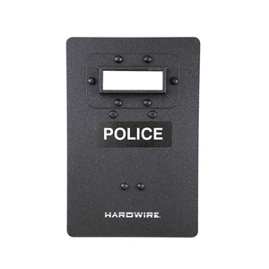 Hardwire Level IIIA Standard Cut Tactical Shield – 20" x 30" With or Without Viewport (Police / Sheriff / Custom Options)