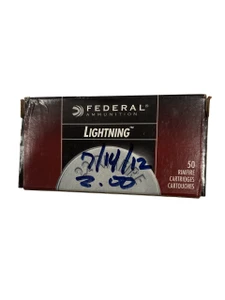 Federal Lightning .22 LR 40 Grain Solid 1240 FPS – 510B (50 Rounds)