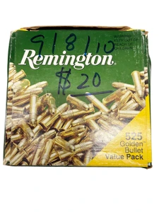 Remington Golden Bullet .22 LR 36gr Brass-Plated Hollow Point Ammo 525rd Value Pack 21250