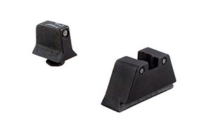 Trijicon Tritium Night Sights Suppressor Height for Glock 9mm/.40cal