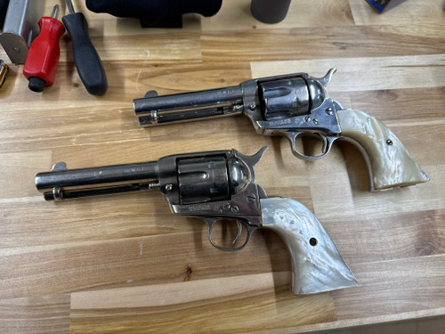 Benny Binion Personal Colt Single Action Army Revolvers | 1st Gen .38 WCF