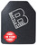 Battle Steel Level 3+ Ballistic Plates | 10x12 Shooters Cut Multi-Curve Battle Steel Level 3+ Ballistic Plates | 10x12 Shooters Cut Multi-Curve