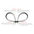 4ZERO Zip-Tie Handcuffs Disposable Polymer Restraints | 100 Pack 4ZERO Zip-Tie Handcuffs Disposable Polymer Restraints | 100 Pack