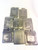 Lot of 8 Assorted Surplus Double Magazine Pouches | Safariland, Aker & Others | Leather/Basketweave