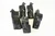 Police Trade-In Holster Lot – 5 Black Leather Basketweave Holsters (LH/RH Mix)