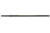 Black Wood Straight Nightstick Baton with Handle Collar Ring