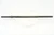 Black Wood Straight Nightstick Baton with Handle Collar Ring