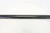 Black Wood Straight Nightstick Baton with Handle Collar Ring