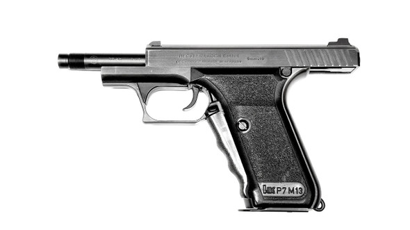 B&T Threaded Barrel for Heckler & Koch P7 Series 9mm Pistols | M13.5x1RH