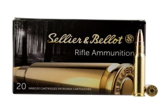 Sellier & Bellot .308 Winchester Ammo 180-Grain Semi Jacketed Soft Point