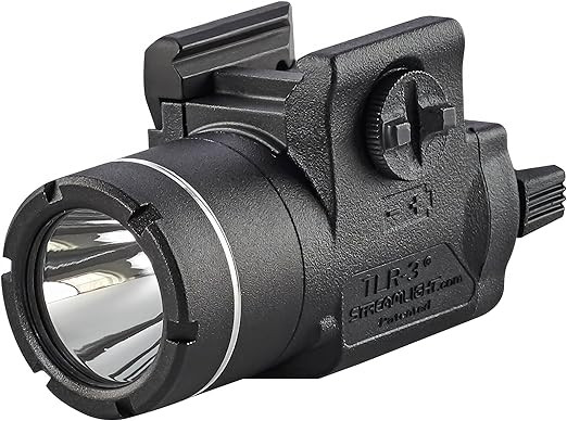Streamlight 69220 TLR-3 170-Lumen Lightweight, Compact Weapon Mounted Tactical Light