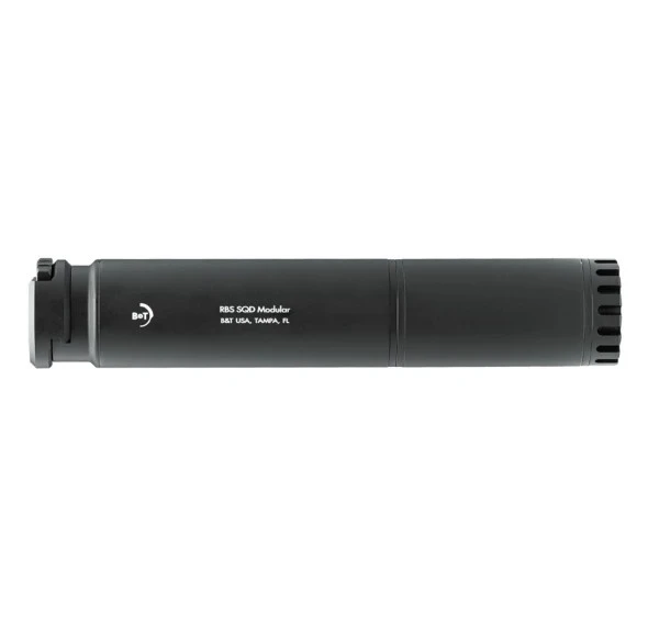 B&T SQD Modular 3-Lug RBS Reduced Back Pressure 9mm Suppressor